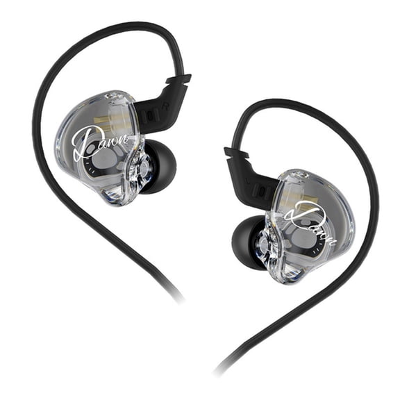 In Line Control Earphones Dynamic Driver Unit for Phone Calls Comfortable Wear