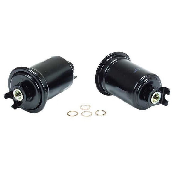 In-Line Fuel Filter - Compatible with 1991 - 1997 Toyota Previa 1992 1993 1994 1995 1996