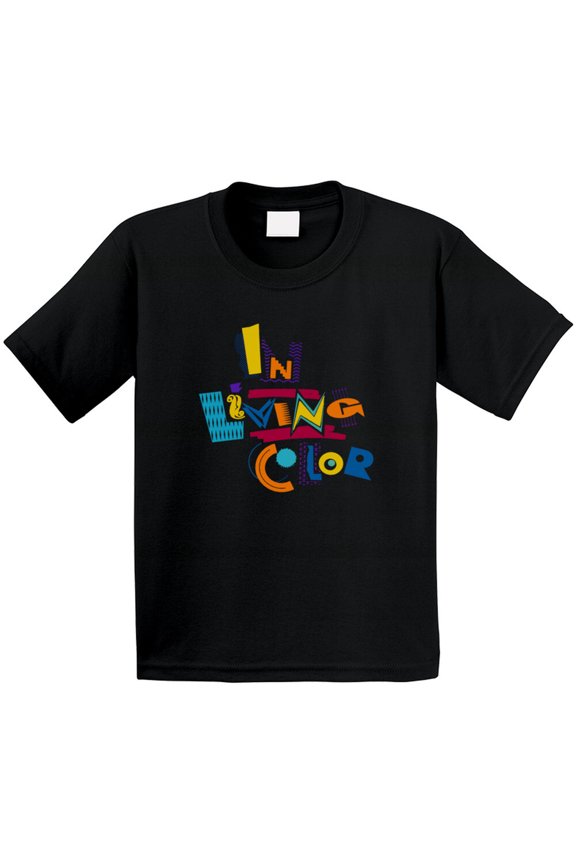 In Living Color New Logo 90's Comedy Show Cool Fun news T Shirt