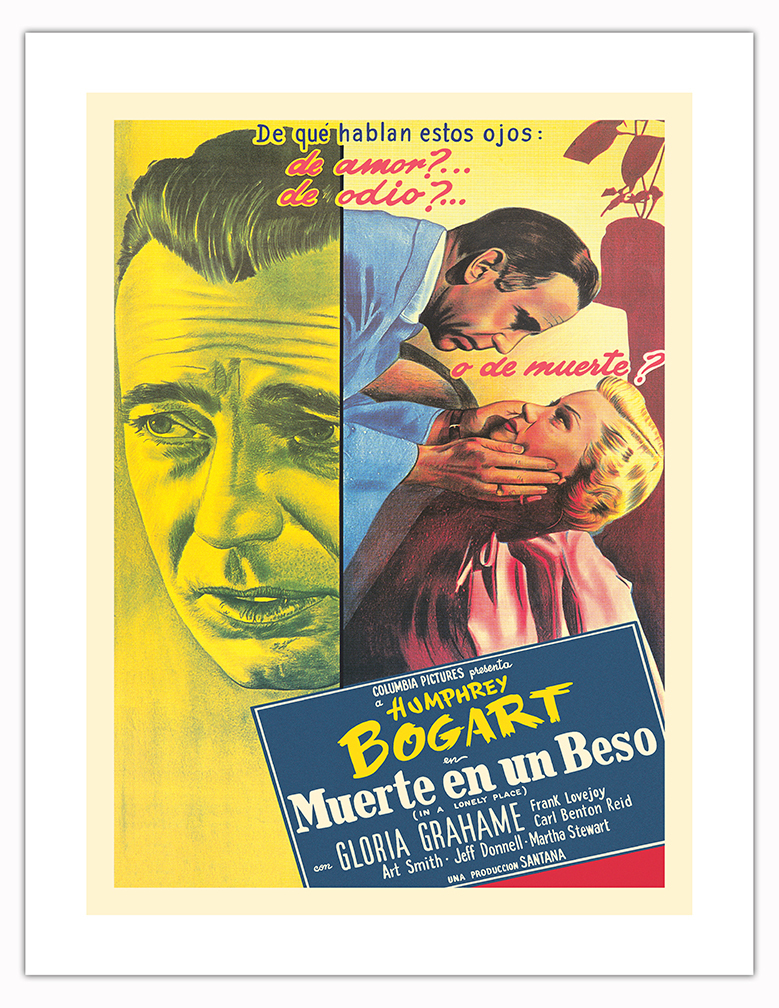 In a Lonely Place (Muerte en un Beso) Starring Humphrey Bogart