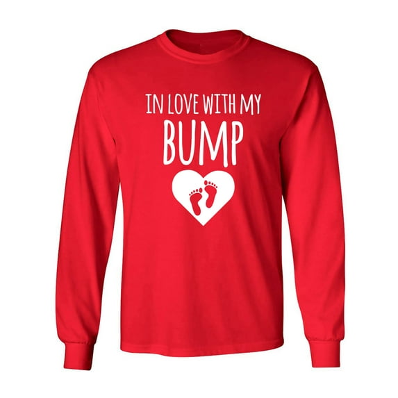 In Love With My Bump Adult Long Sleeve T-shirt