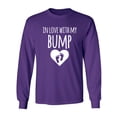 thumbnail image 1 of In Love With My Bump Adult Long Sleeve T-shirt, 1 of 3