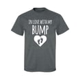 thumbnail image 1 of In Love With My Bump Adult Short Sleeve T-shirt, 1 of 4