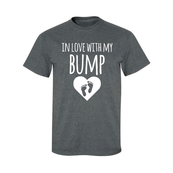 In Love With My Bump Adult Short Sleeve T-shirt