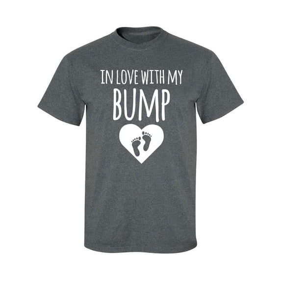 In Love With My Bump Adult Short Sleeve T-shirt
