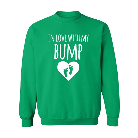In Love With My Bump Crewneck Sweatshirt
