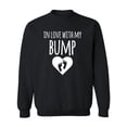 thumbnail image 1 of In Love With My Bump Crewneck Sweatshirt, 1 of 3