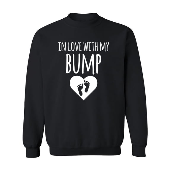 In Love With My Bump Crewneck Sweatshirt