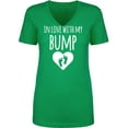 thumbnail image 1 of In Love With My Bump Womens V-Neck T-Shirt, 1 of 2