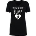 thumbnail image 1 of In Love With My Bump Womens V-Neck T-Shirt, 1 of 2