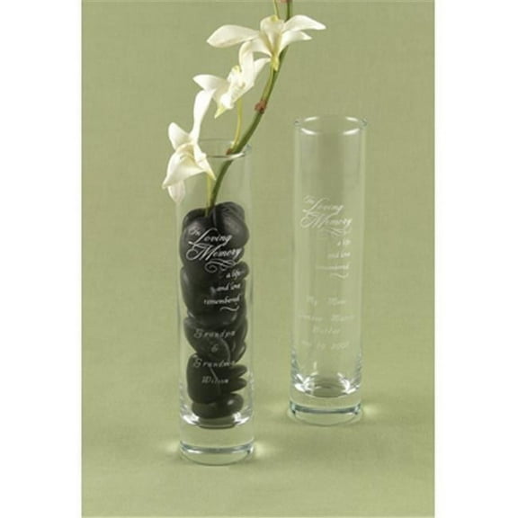 In Loving Memory Bud Vase