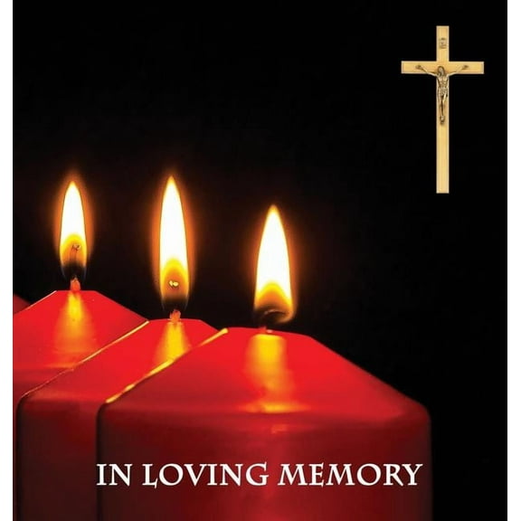 "In Loving Memory" Funeral Guest Book, Memorial Guest Book, Condolence Book, Remembrance Book for Funerals or , (Hardcover)