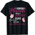 thumbnail image 1 of In Loving Memory My Mother in Law Breast Cancer Awareness T-ShirtMen and women, Black T-shirt, size: Extra large, 1 of 4