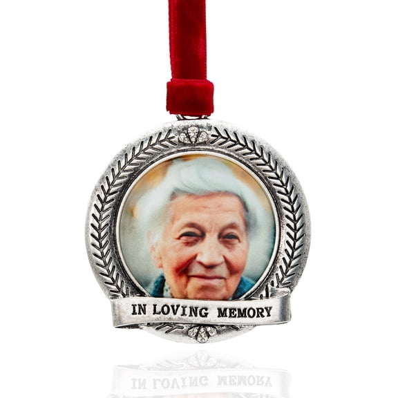 In Loving Memory Photo Frame Ornament Memorial Gift