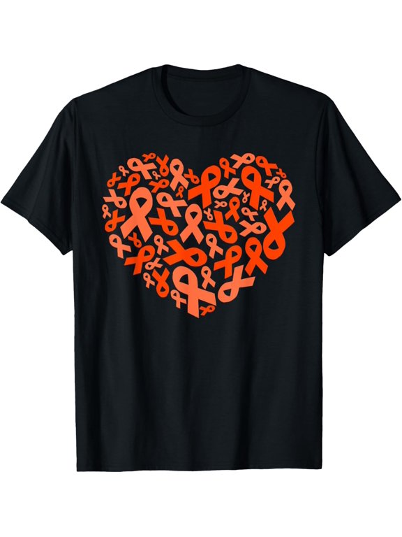 In March We Wear Orange For Multiple Sclerosis Awareness MS T-Shirt