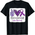 thumbnail image 1 of In May We Wear Purple For Lupus Awareness Purple Ribbon T-Shirt, 1 of 4