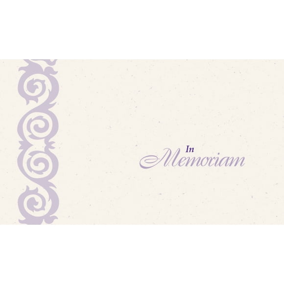 In Memoriam Cards: Pack of 25 (Other)