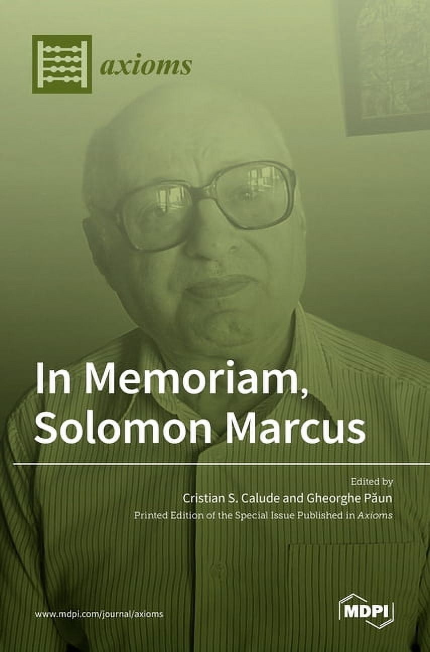 In Memoriam, Solomon Marcus, (Hardcover)