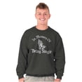 thumbnail image 1 of In Memory Of Being Single Married Sweatshirt for Men or Women Brisco Brands S, 1 of 6