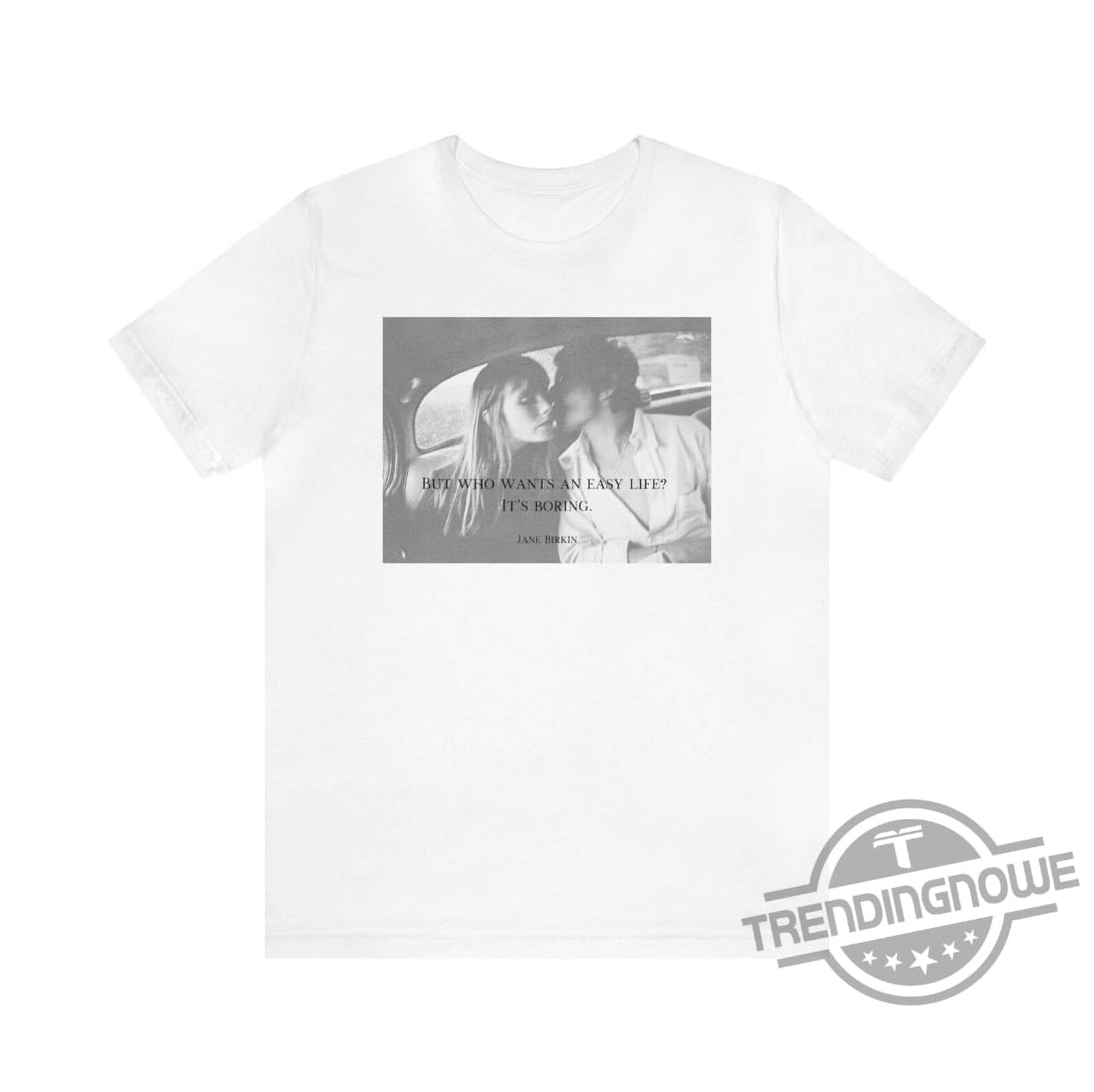 In Memory Of Jane Birkin Shirt Vintage French Style 1960s Fashion Icon