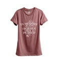 thumbnail image 1 of In Memory Of When I Cared Women's Fashion Relaxed T-Shirt Tee Heather Rouge Medium, 1 of 3