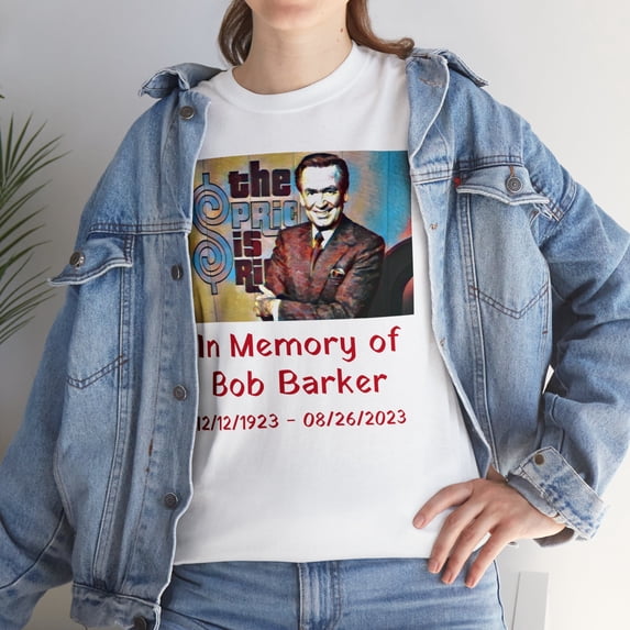 In Memory of Bob Barker, Price is Right, T-Shirt, Unisex Classic Tee