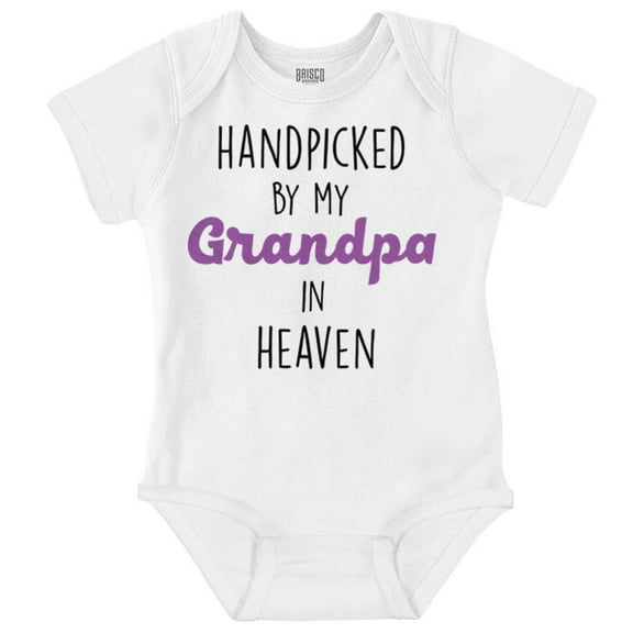 In Memory of Father Grandfather Sweet Romper Boys or Girls Infant Baby Brisco Brands 24M