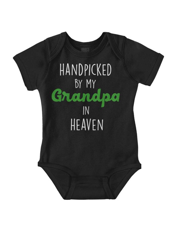 In Memory of Father Grandfather Sweet Romper Boys or Girls Infant Baby Brisco Brands 6M
