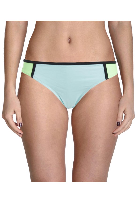 In Mocean Womens Colorblock Contrast Trim Swim Bottom Separates