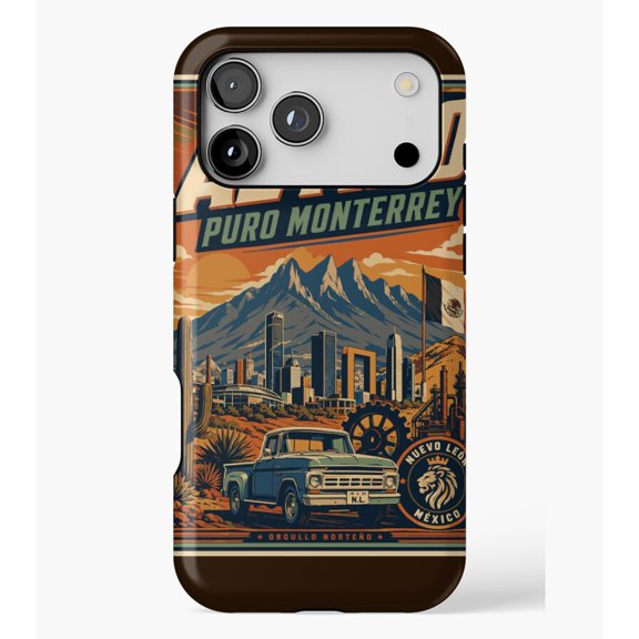 In Monterrey al Tiro M1622, Protective Case for iPhone 17 16 15 14 13 12 11 Pro Max – Modern Unisex Style