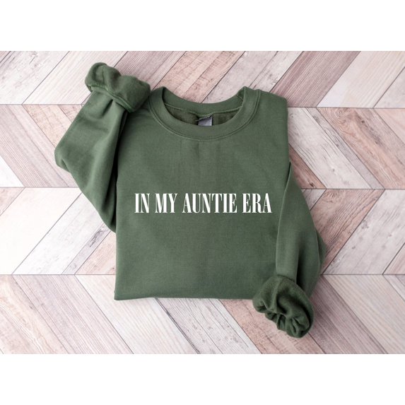 In My Auntie Era Sweatshirt, Auntie Sweatshirt, Auntie Crewneck, Aunt Shirt, Aunt Era, Aunt Sweatshirt, Auntie Gift, Aunt Crewneck, To Be 2 HG