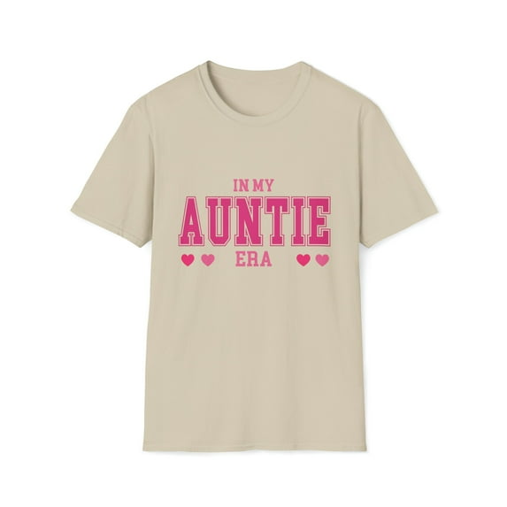 In My Auntie Era TShirt | Auntie Era Shirt | Gift for Aunt | Unisex Softstyle T-Shirt