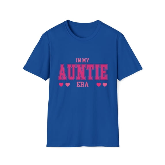 In My Auntie Era TShirt | Auntie Era Shirt | Gift for Aunt | Unisex Softstyle T-Shirt