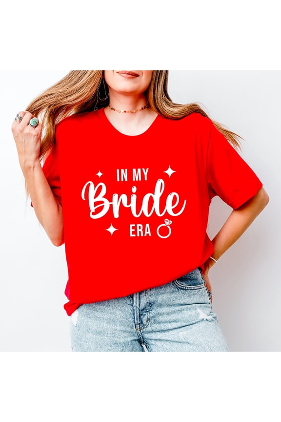 In My Bride Era Sparkles - Women's Short Sleeve Tee