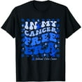 thumbnail image 1 of In My Cancer Free Era National Colon Cancer Awareness Teal T-Shirt, 1 of 3