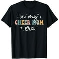 thumbnail image 1 of In My Cheer Mom Era Vintage Cheerleading Mother Football T-Shirt, 1 of 2