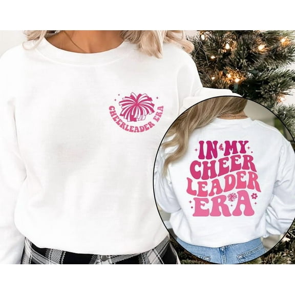 In My Cheerleader Era Sweatshirt - Cheer Mom Hoodie, Sweatshirt Size S-5Xl