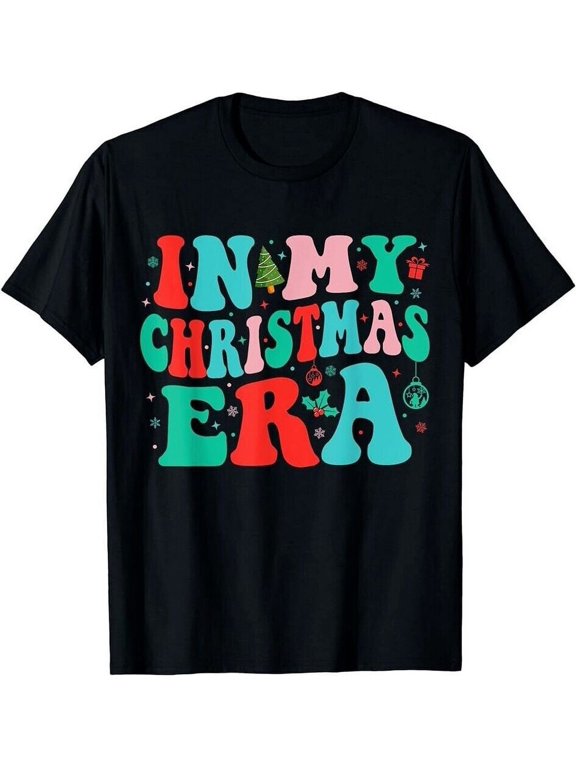 In My Christmas Era Cute Groovy Christmas Holiday Xmas T-Shirt