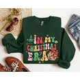 thumbnail image 1 of In My Christmas Era Sweatshirt | Cute Holiday Graphic Crewneck, 1 of 7