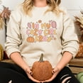 thumbnail image 1 of In My Cozy Girl Era Sweatshirt, Funny Fall Sweatshirt, Thanksgiving Hoodie, Fall Shirt, Give Thanks Sweater, Pumpkin Hoodie, Autumn Sweater (Sizes:S; Colors:Sand;), 1 of 1