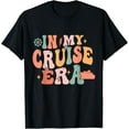 thumbnail image 1 of In My Cruise Era Cruise Family Vacation Trip Retro Groovy T-Shirt, 1 of 4