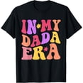 thumbnail image 1 of In My Dada Era Groovy Retro Flowers Dad Dada Father's day T-Shirt, 1 of 4