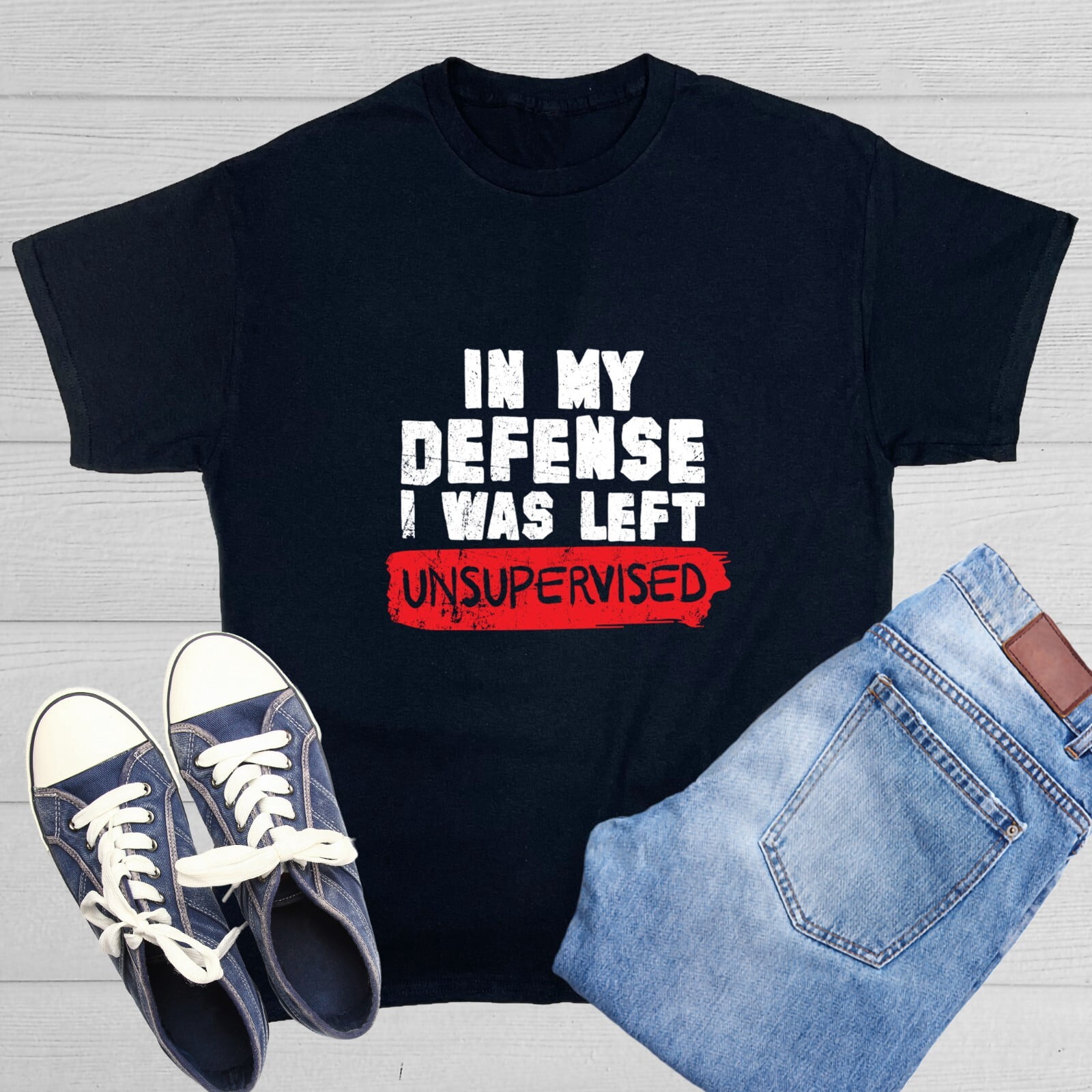 Event Quotation Design In My Defense Gift Men Classic Retro Quote Design Vintage Inspired ...