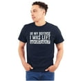 thumbnail image 1 of In My Defense I Was Left Unsupervised Men's Graphic T Shirt Tees Brisco Brands S, 1 of 6
