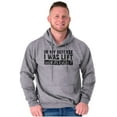 thumbnail image 1 of In My Defense I Was Left Unsupervised Unisex Plus Fleece Graphic Hoodie Brisco Brands 4X, 1 of 5