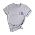 thumbnail image 1 of In My Double Digits Era Shirt, Trendy Birthday Shirt, Birthday Party Shirt, 10th Birthday Shirt, Birthday Girl Shirt, 1 of 1