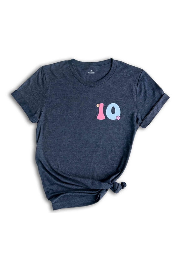 In My Double Digits Era Shirt, Trendy Birthday Shirt, Birthday Party Shirt, 10th Birthday Shirt, Birthday Girl Shirt