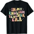 thumbnail image 1 of In My English Teacher Era Retro Back To School Literature T-Shirt, 1 of 3