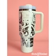 thumbnail image 1 of “In My Feral Era” Raccoon Laser-Engraved 40 oz Tumbler – Custom Engraved Travel Cup, 1 of 3