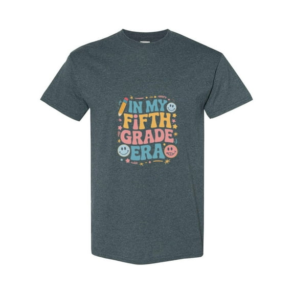 In My Fifth Grade Era A Groovy Back To School 5th Grade Saying Unisex T-Shirt